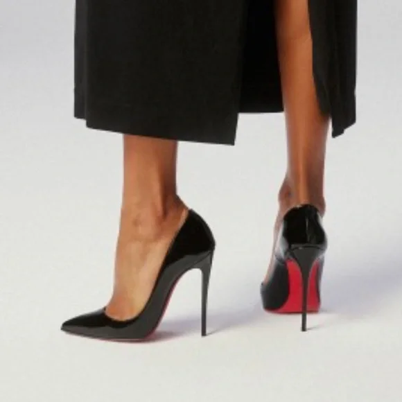 Christian Louboutin Glossy Black So Kate Heels - Picture 4 of 7